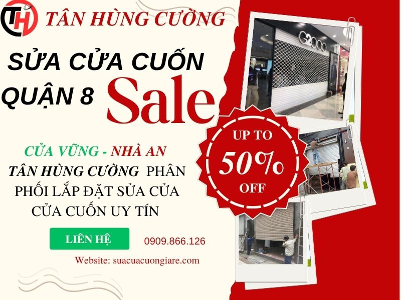 Sửa Cửa Cuốn Quận 8