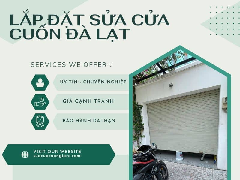 Lắp Đặt Sửa Cửa Cuốn Đà Lạt Chuyên Nghiệp, Nhanh Chóng & Uy Tín✅ 1 Sửa Cửa Cuốn Đà Lạt 24/24 Giá Rẻ Uy Tín